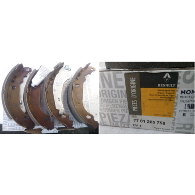 Renault & Dacia Arka Fren Balatası 7701205758 Renault & Dacia Arka Fren Balatası 7701205758