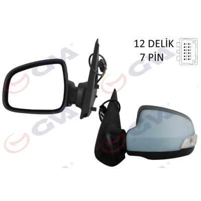 Symbol - Sandero Sol Dikiz Aynası ( Elektrikli ) | 963029097R Symbol - Sandero Sol Dikiz Aynası ( Elektrikli ) | 963029097R