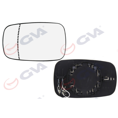 Renault Megane 2 Sol Dış Ayna Camı Elektrikli Asferik - 7701054752