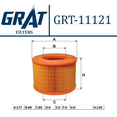Renault R19/R21/Megane Hava Filtresi 7701033713 Renault R19/R21/Megane Hava Filtresi 7701033713