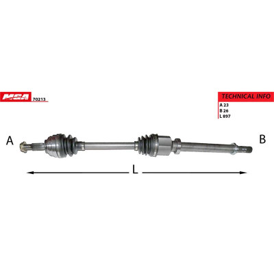 Renault Clio 3 - III & Logan Vb. Sağ Ön Aks Komple | 8200358164 - 8200618111
